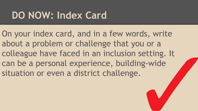 Including inclusion  sharing the classroom for student success 