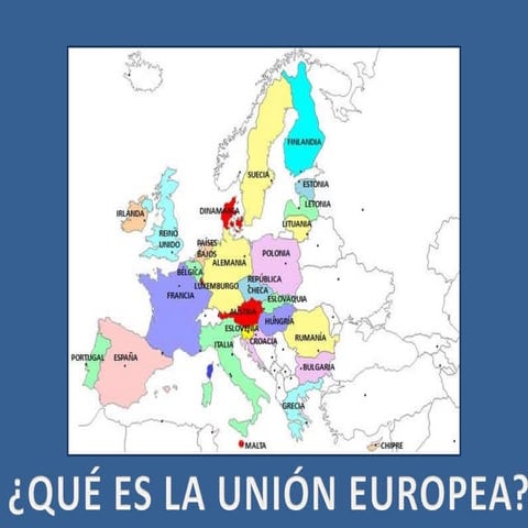 Unión Europea, un proyecto  de todos.