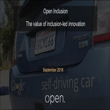 The value of inclusion-led innovation