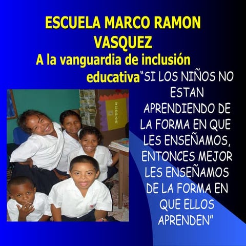 Inclusion En Marcos Ramon | PPT