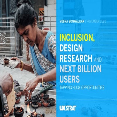 Inclusion, research and next billion users