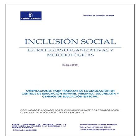 Inclusionsocial ctroadi