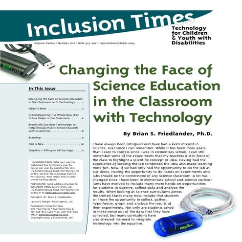 Inclusion Times V12n1