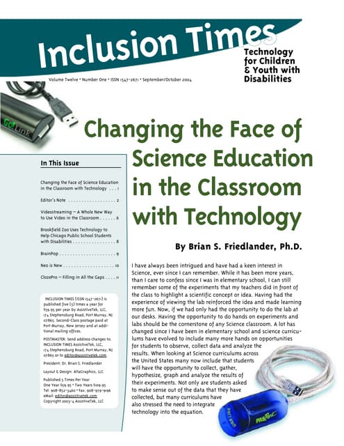 Inclusion Times V12n1