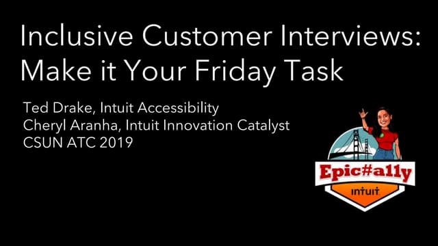Inclusive customer interviews  make it your friday task