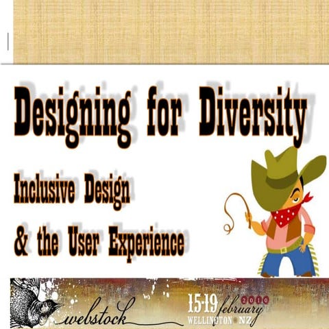 Designing for Diversity