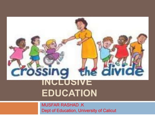 Inclusive Education Ppt Pdf