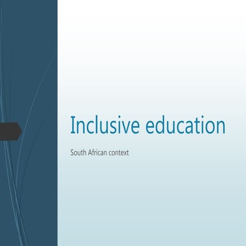 Inclusive education
