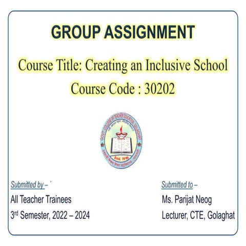 Inclusive Education Combined 1 Pptx