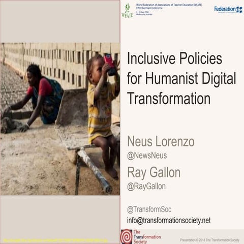 Inclusive Policies for Humanist Digital Transformation