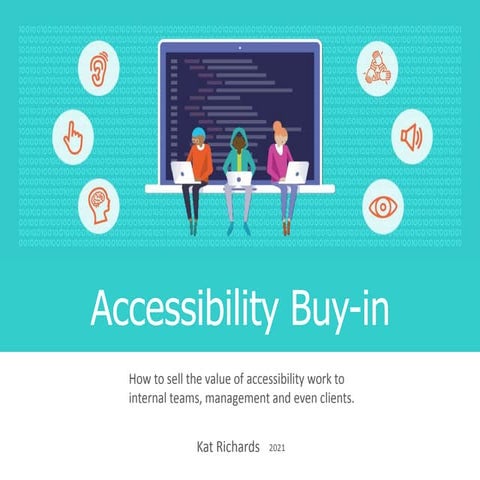 Accessibility Buy-In for Inclusive Product Week