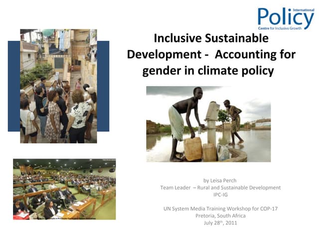Inclusive sustainable development  gender and climate change8 (2)