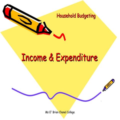 Income & expenditure ppt