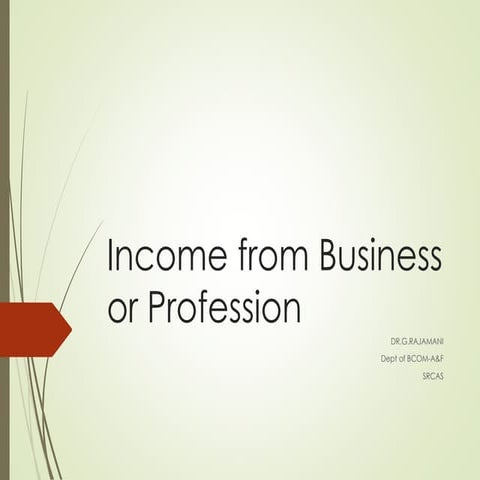 Income from -business-or-profession-theroy.ppt