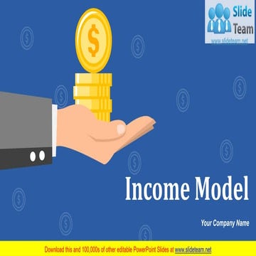 Income Model PowerPoint Presentation Slides