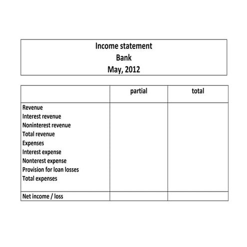 Income statement | PDF
