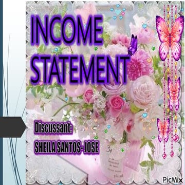 Income statement