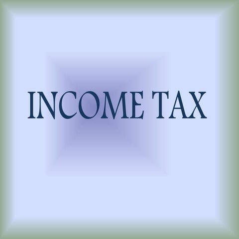 Income tax