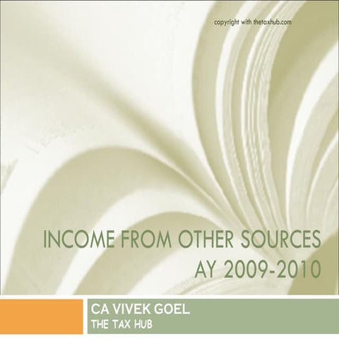 Income other sources | PPTX