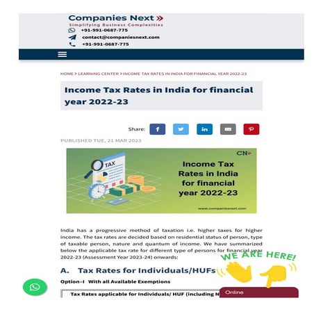 Income Tax Rates in India for financial year 2022-23.pdf