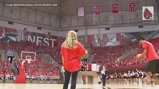 Incoming Freshman Sinks Half Court Shot; Gets Free-Tuition