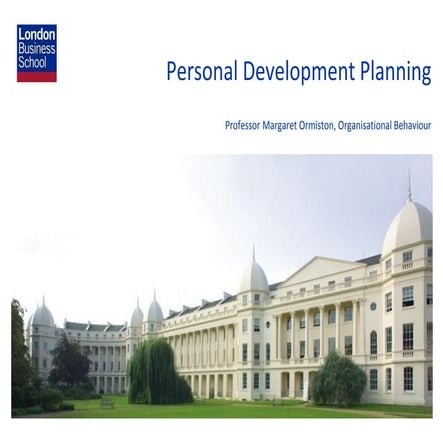 Personal Development Planning