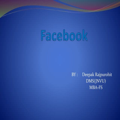 Facebook and Management strategies