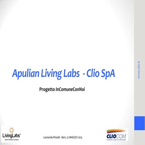 SMART PA: Trasparenza e voto elettronico - Un progetto di Apulian ICT Living ...