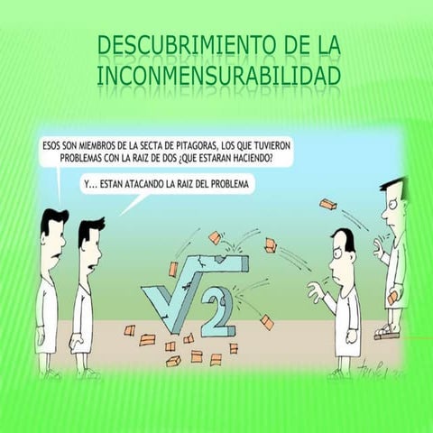 Inconmensurabilidad, por g.zabala. | PPTX