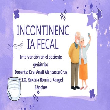 Comprehensive Intervention Strategies for Fecal Incontinence in ...