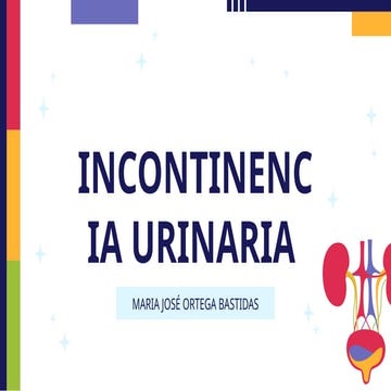Incontinencia urinaria tras prostatectomia radical por Ainoa Castán | PDF