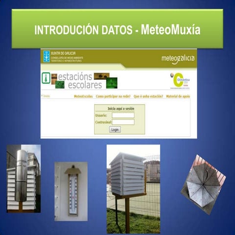 Incorporación datos meteo muxía