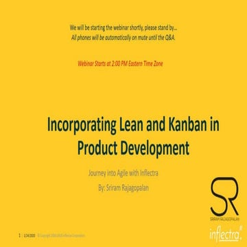 Incorporating lean and kanban in product life cycle management