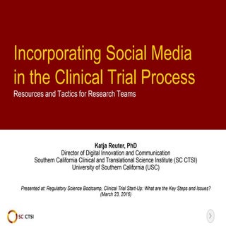 Incorporating Social Media into the...