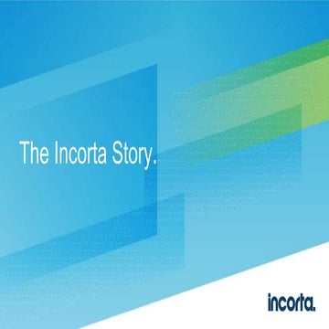 Incorta story with product