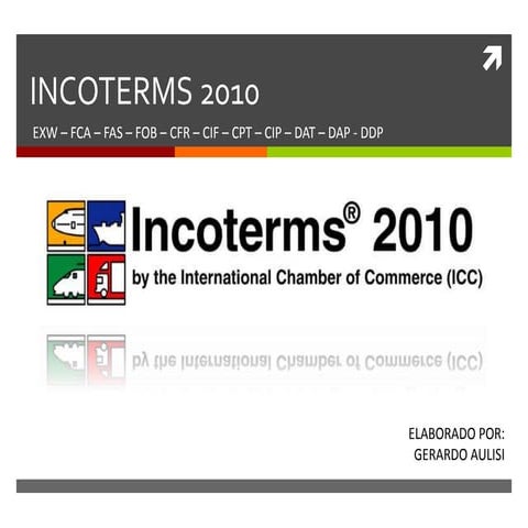 Incoterms 2010 presentacion