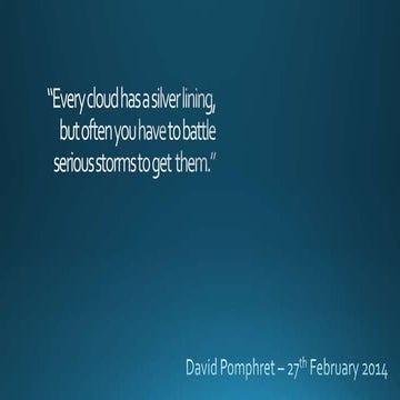 Intellegent use of Virtual and Cloud services