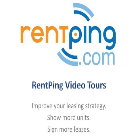 Increase Occupancy using RentPing Video Tours