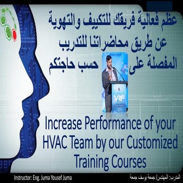 Increase performance of your hvac team by our customized training courses  by...
