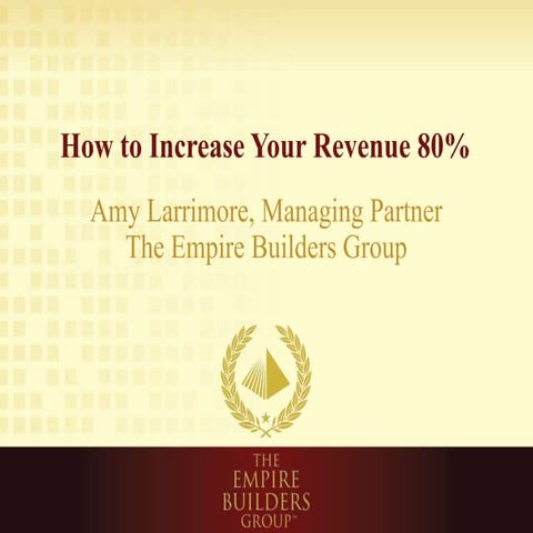 Increase Your Revenue 80% Using Technology