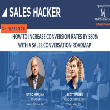 How to Increase Conversion Rates by 580% With a Sales Conversation ...