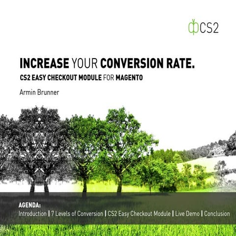 Increase your conversion rate