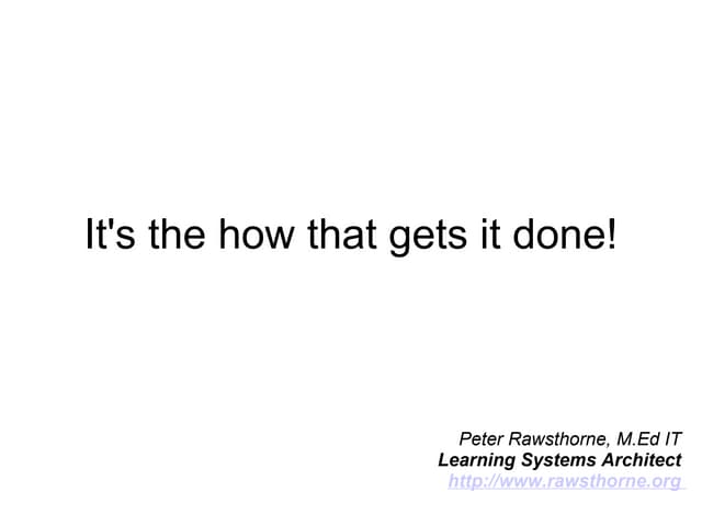 Increasing access to professional development