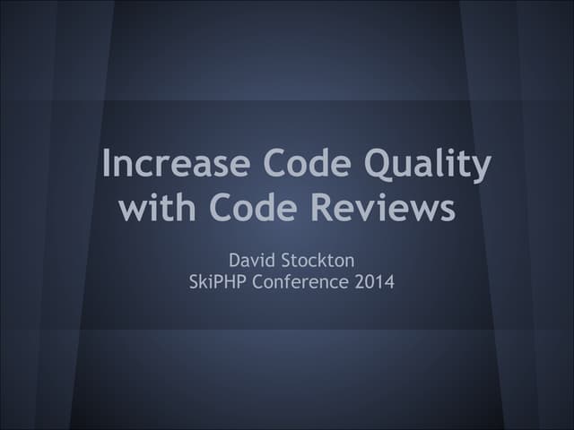 Increasing code quality with code reviews (poetry version)
