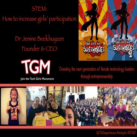 Increasing girls participation in stem sydney june 2016