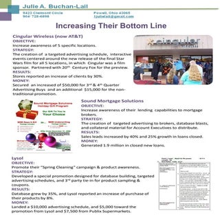 Increasing Their Bottom Line