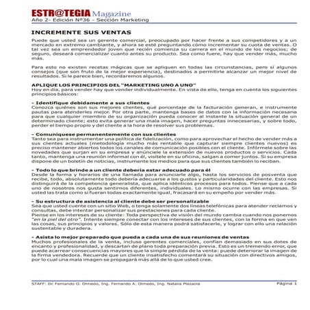 Incremente Sus  Ventas