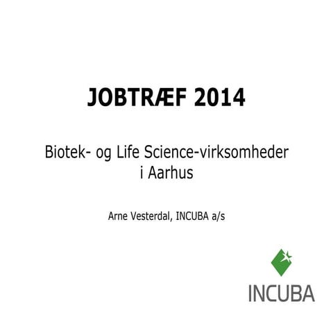 Hør om biotek- og lifescience virksomhederne i Aarhus - her redder vi liv