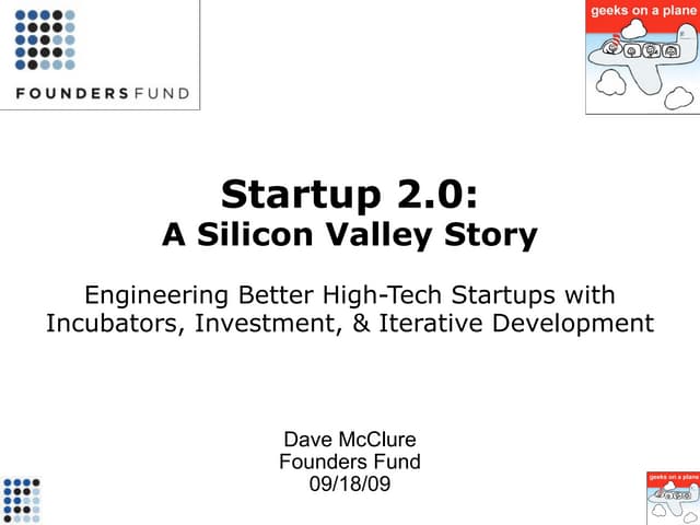 Incubator 2.0: A Silicon Valley Success Story