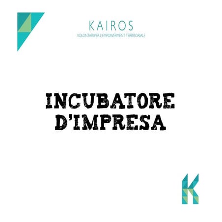 Incubatore di impresa